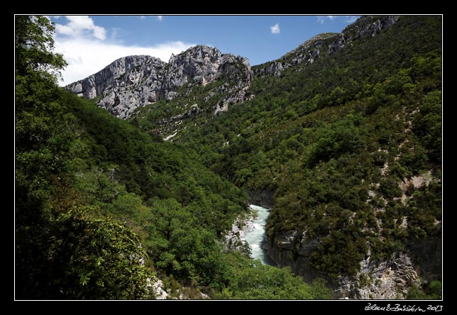 Grand canyon du Verdon -