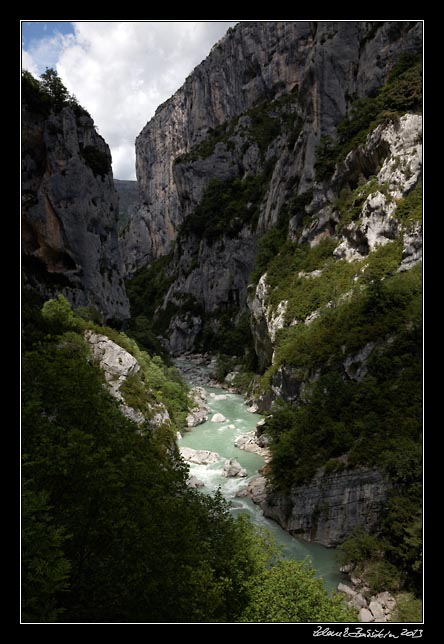 Grand canyon du Verdon -