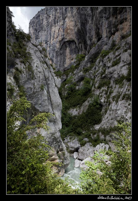 Grand canyon du Verdon - Couloir Samson