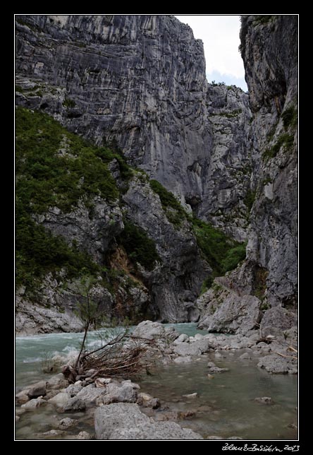 Grand canyon du Verdon - Couloir Samson