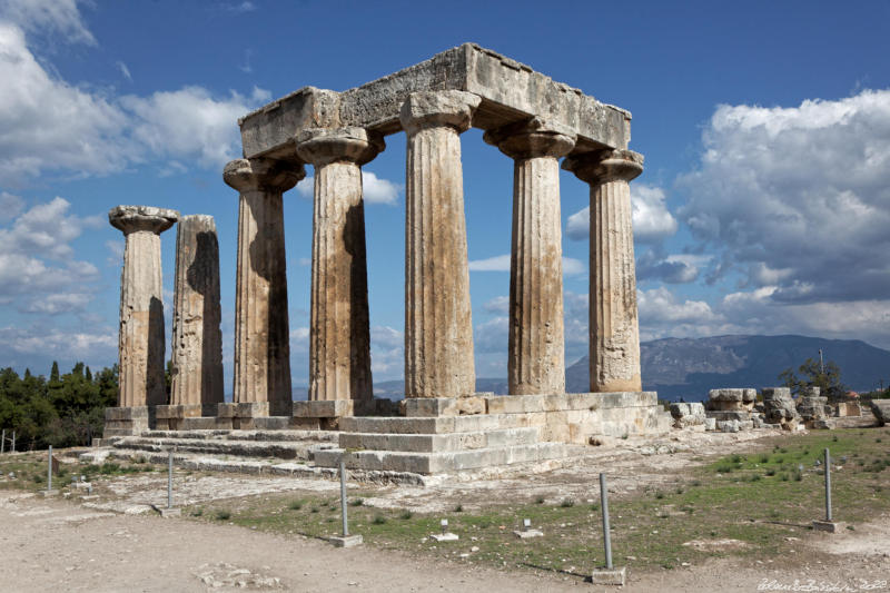 Corinth - Ancient Korinthos - Temple of Apollo