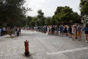 Athens - waiting for Acropolis