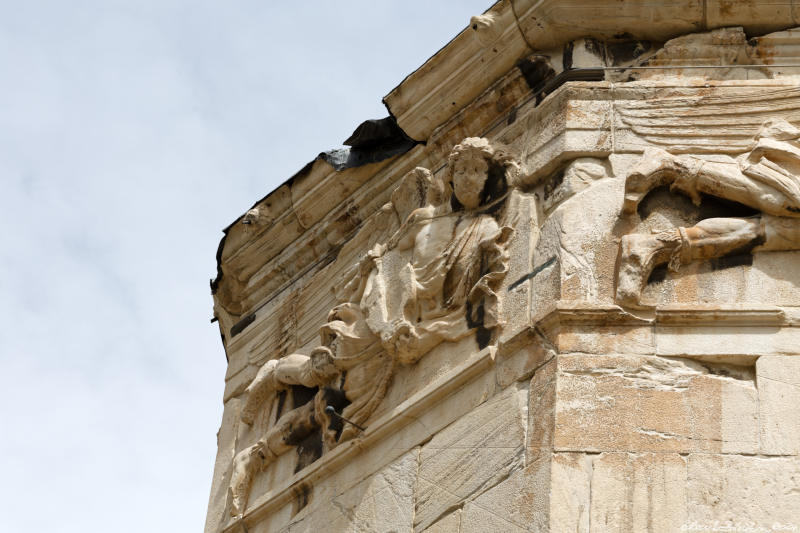 Athens - Tower of the Winds - Notus