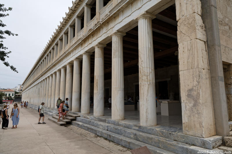 Athens - Ancient Agora, Stoa of Attalos