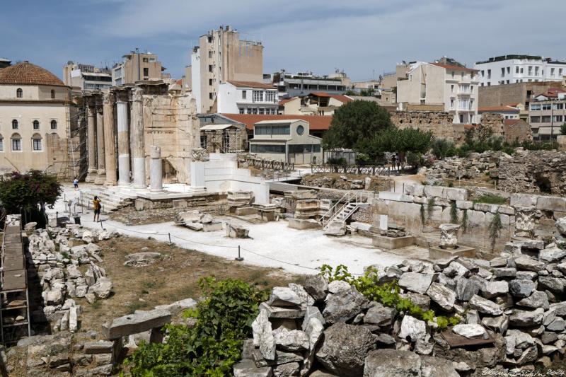 Athens - Hadrian`s Library