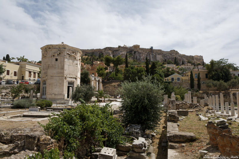 Athens - Roman Agora, Acropolis