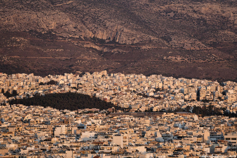 Athens -  from Philopappos hill