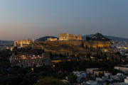 Athens - Acropolis from Philopappos hill