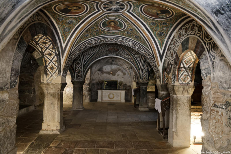 Hosios Loukas - Crypt of St.Barbara