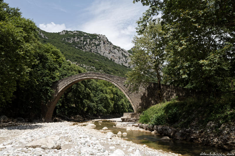 Portaikos valley - Arched Bridge Agiou Vissariona