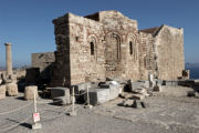 Lindos - Byzantine church on Acropolis