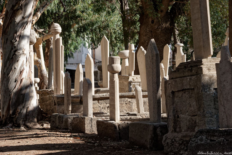 Rhodes - Murat Reis - turkish cemetery