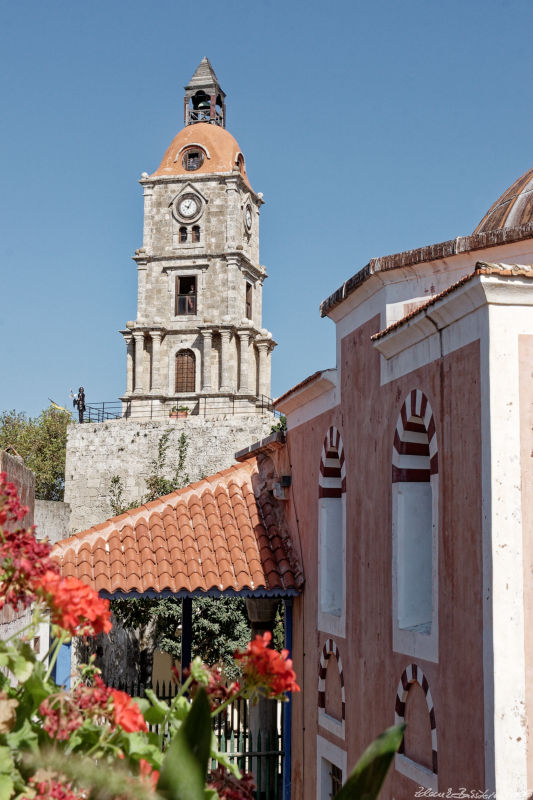 Rhodes - Roloi clock tower