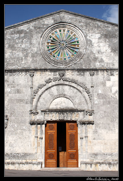 around Sassari - Thiesi, Chiesa di Santa Vittoria