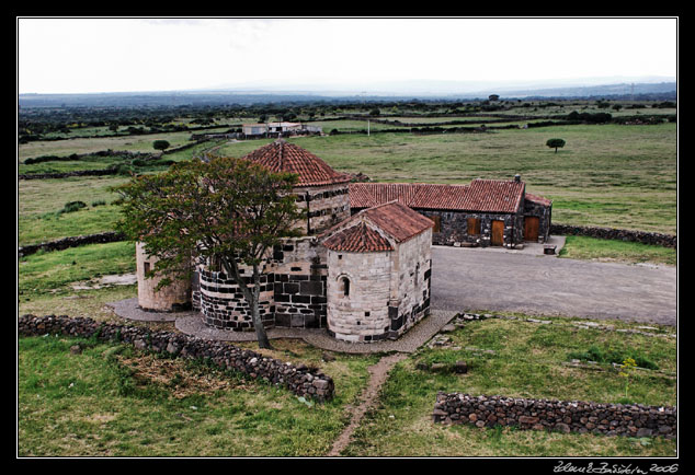 around Macomer - Silanus, Chiesa di Santa Sabina