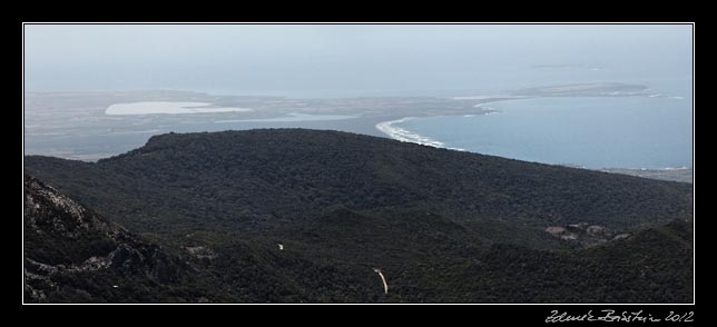 Montiferru, Mt.Entu - a view of Capo Mannu