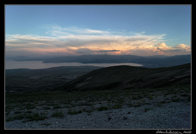 Turkey - Ahlat area - Van lake as seen from Nemrut Daği