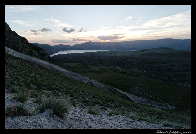 Turkey - Ahlat area - Nemrut Daği crater, the Cold lake