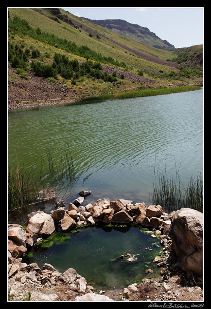 Turkey - Ahlat area - Nemrut Daği, hot spring