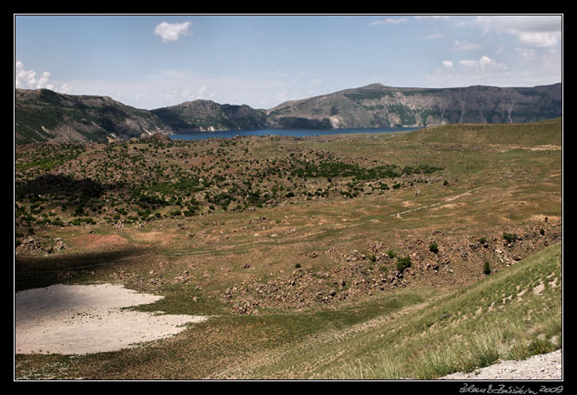 Turkey - Ahlat area - Nemrut Daği, the crater