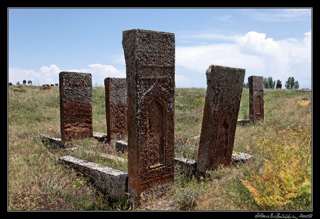 Turkey - Ahlat area - Ahlat, Seljuk cemetery