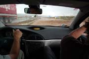 Turkey - Dogubeyazit - flooded road to Iğdır