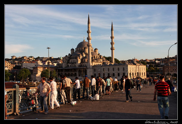 Istanbul  - Galata Kprs and Yeni Camii