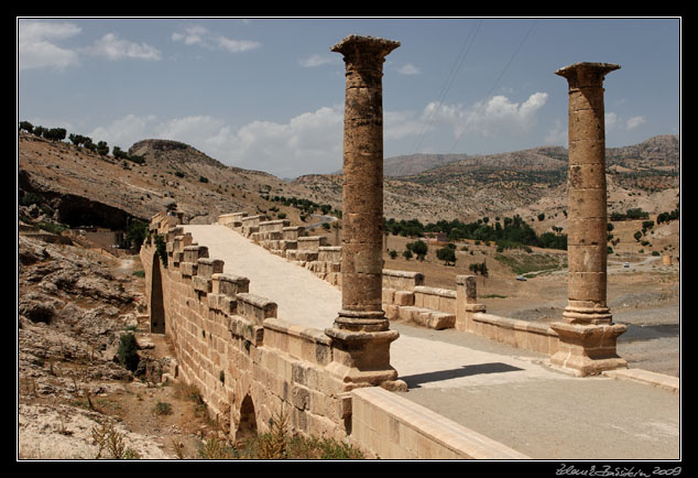 Turkey - Kahta district - Cendere Kprs (Septimus Severius Bridge)