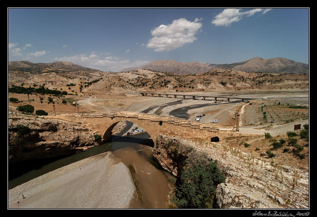 Turkey - Kahta district - Cendere Kprs (Septimus Severius Bridge)