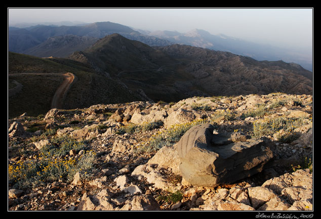 Turkey - Kahta district - A view from Nemrut Dağı