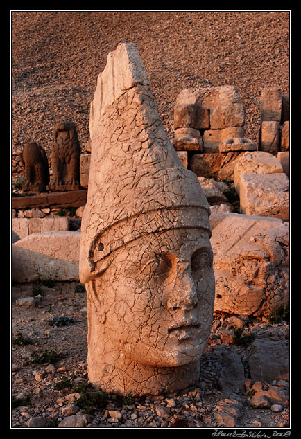 Turkey - Kahta district - Nemrut Dağı - Antiochus