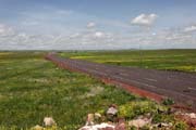 Turkey, Kars province - road  to Ani