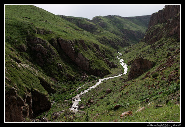 Turkey, Kars province - Digor Cay gorge