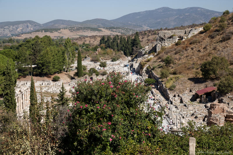 Efes - Celsus library, Marble street, Theatre