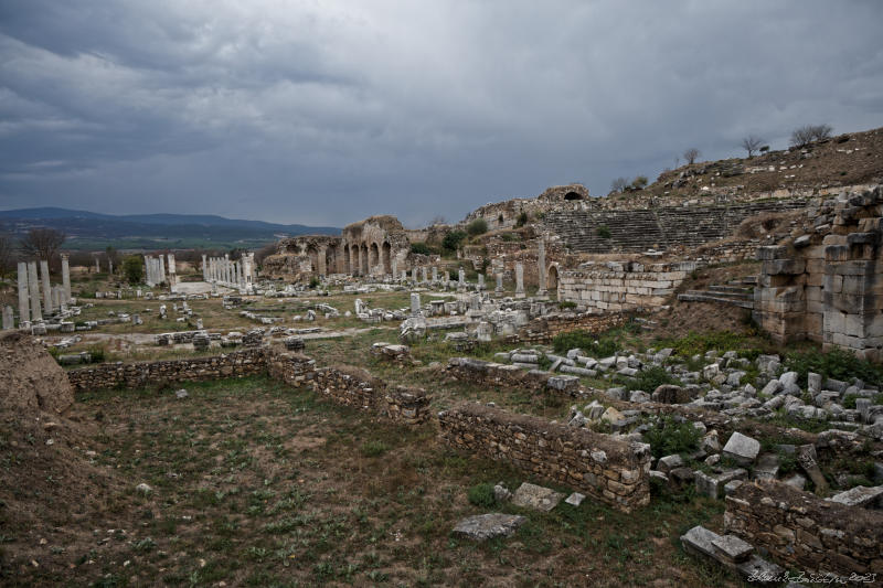 Afrodisias - Theatre and Theatre baths