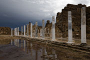 Side -  	Gymnasium complex - South Stoa