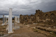 Side -  	Gymnasium complex - East Stoa and Emperors Hall