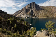 Manavgat dam, Lyrbe - Manavgat dam - Green lake