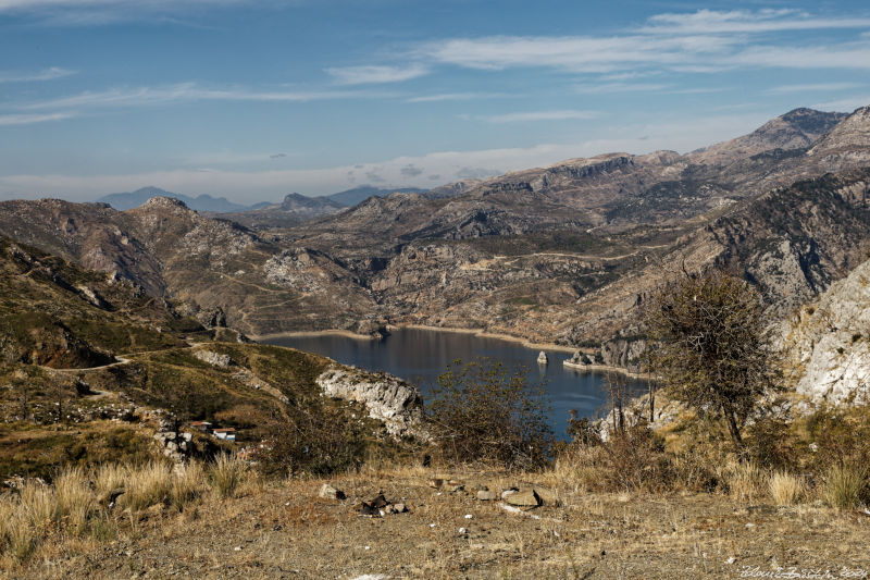 Manavgat dam, Lyrbe -  	Manavgat dam - Green lake