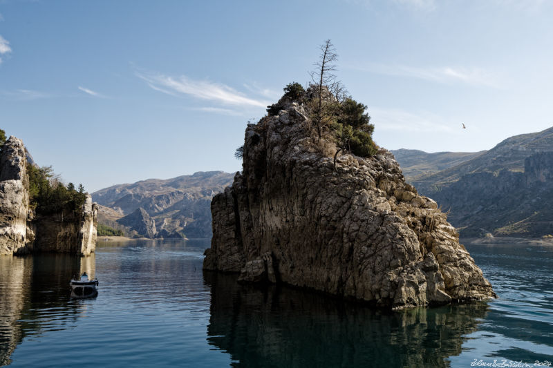 Manavgat dam, Lyrbe -  	Manavgat dam - Green lake