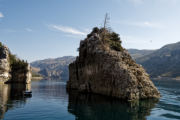 Manavgat dam, Lyrbe -  	Manavgat dam - Green lake