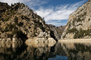 Manavgat dam, Lyrbe -  	Manavgat dam - Green canyon