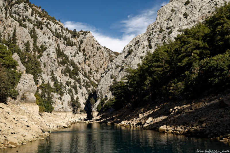 Manavgat dam, Lyrbe - Manavgat dam - Green canyon