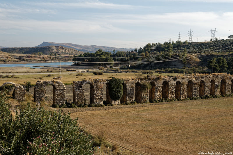 Manavgat dam, Lyrbe - Roman aquaeduct