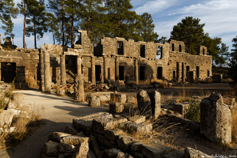 Manavgat dam, Lyrbe - Lyrbe - agora