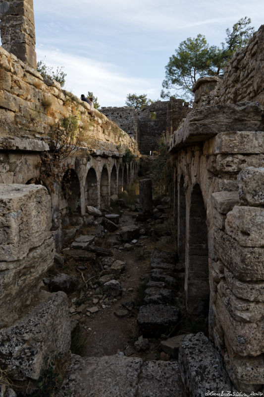 Manavgat dam, Lyrbe - Lyrbe - agora