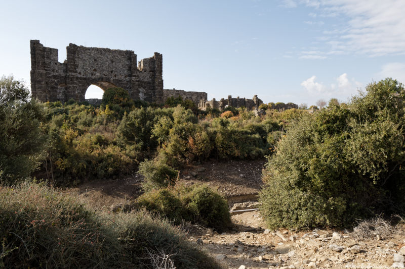 Aspendos - Byzantine Basilica