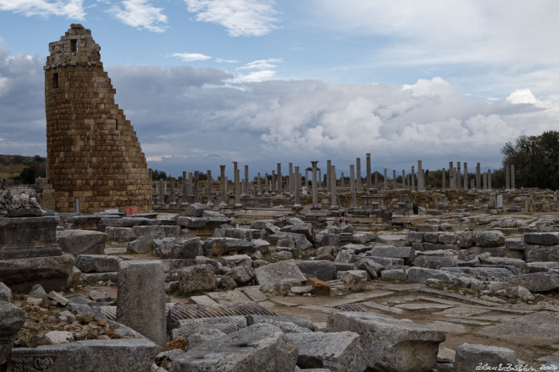 Perge - Greek gate, Agora